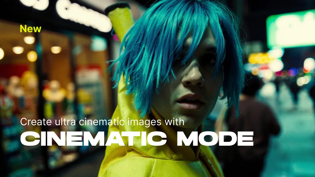 Announcing Cinematic Mode and Nano-Banana