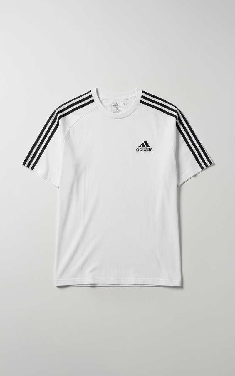 AI Man wearing Adidas tshirt 2