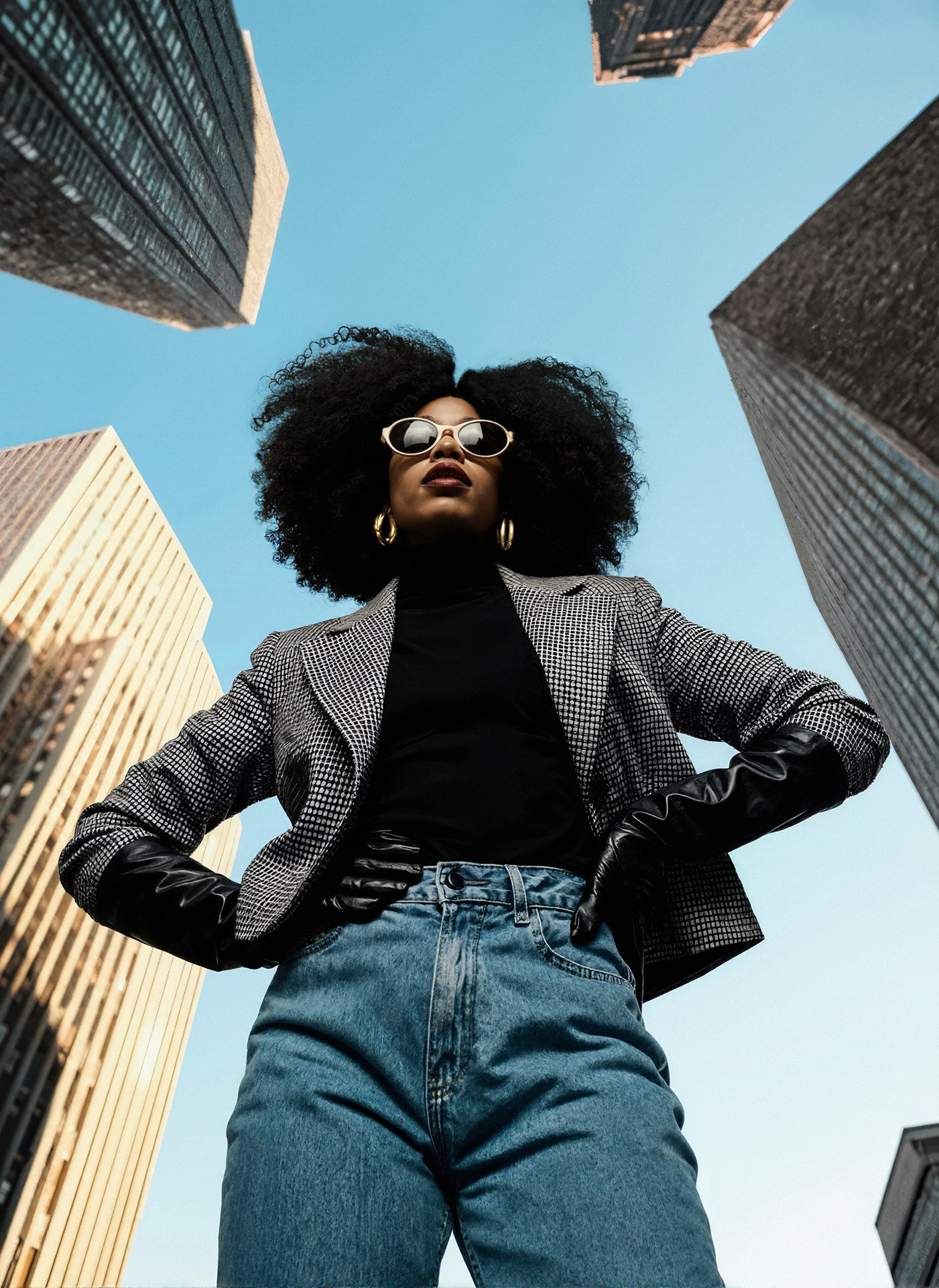 AI Woman change pose