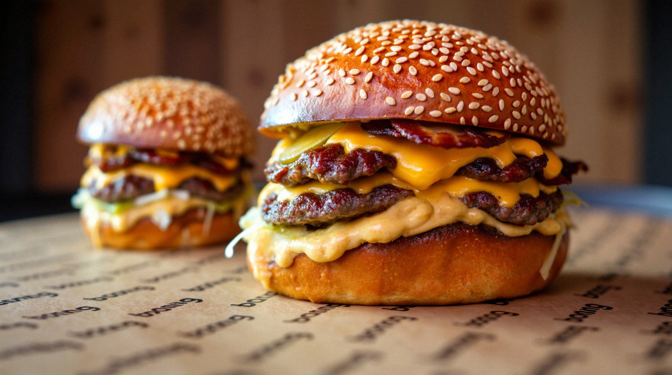 AI-Generated image of The Boring Burger by Marco