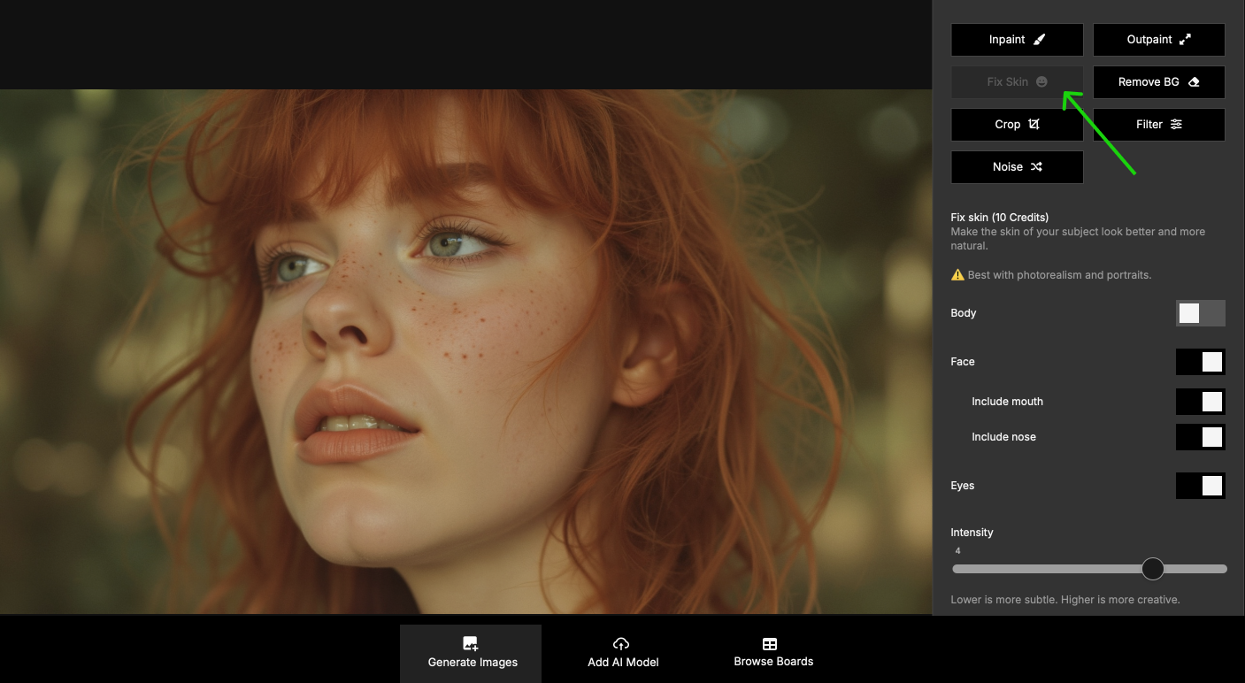 AI SKIN FIX - HOW TO USE