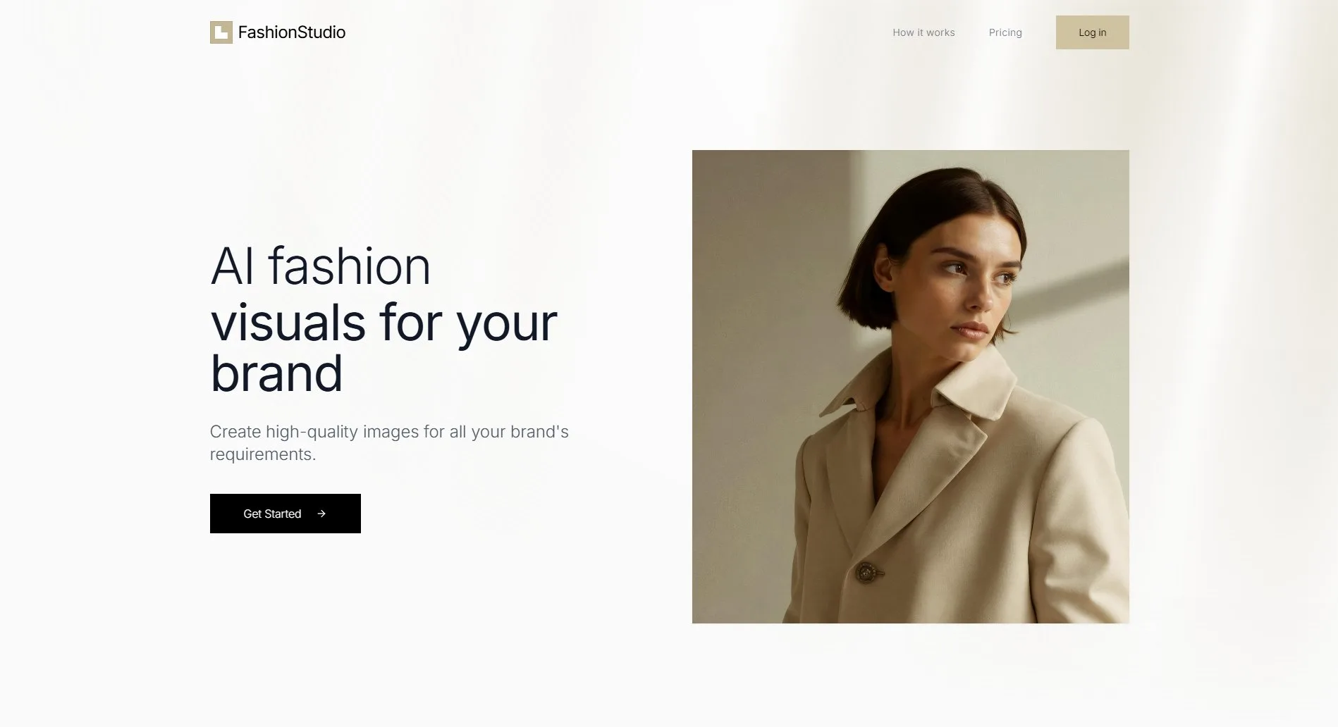 LetzAI FashionStudio Interface