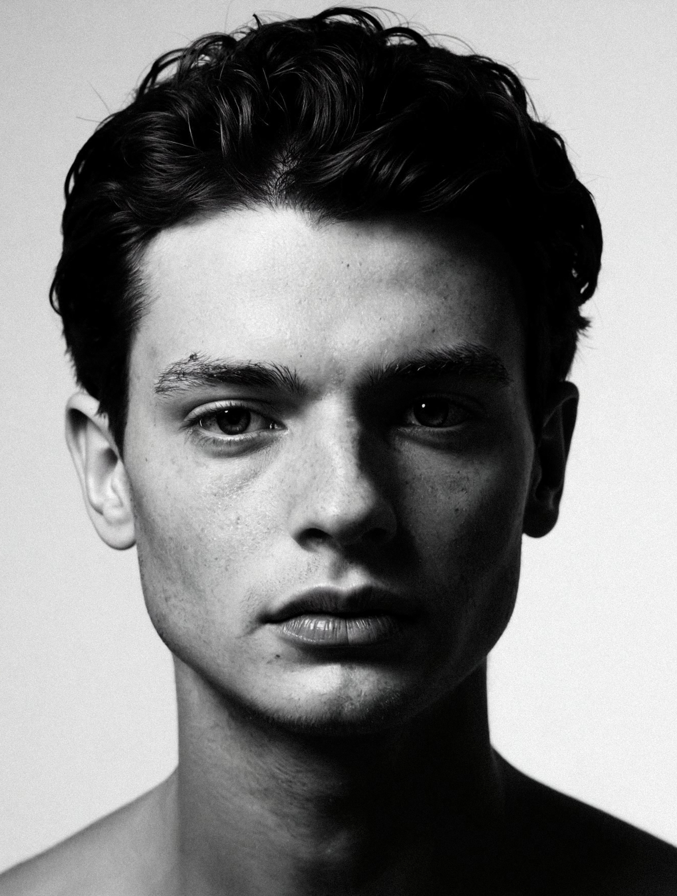 AI SKIN FIX with Black and White image