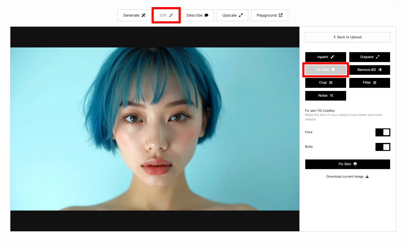 AI SKIN FIX - HOW TO USE